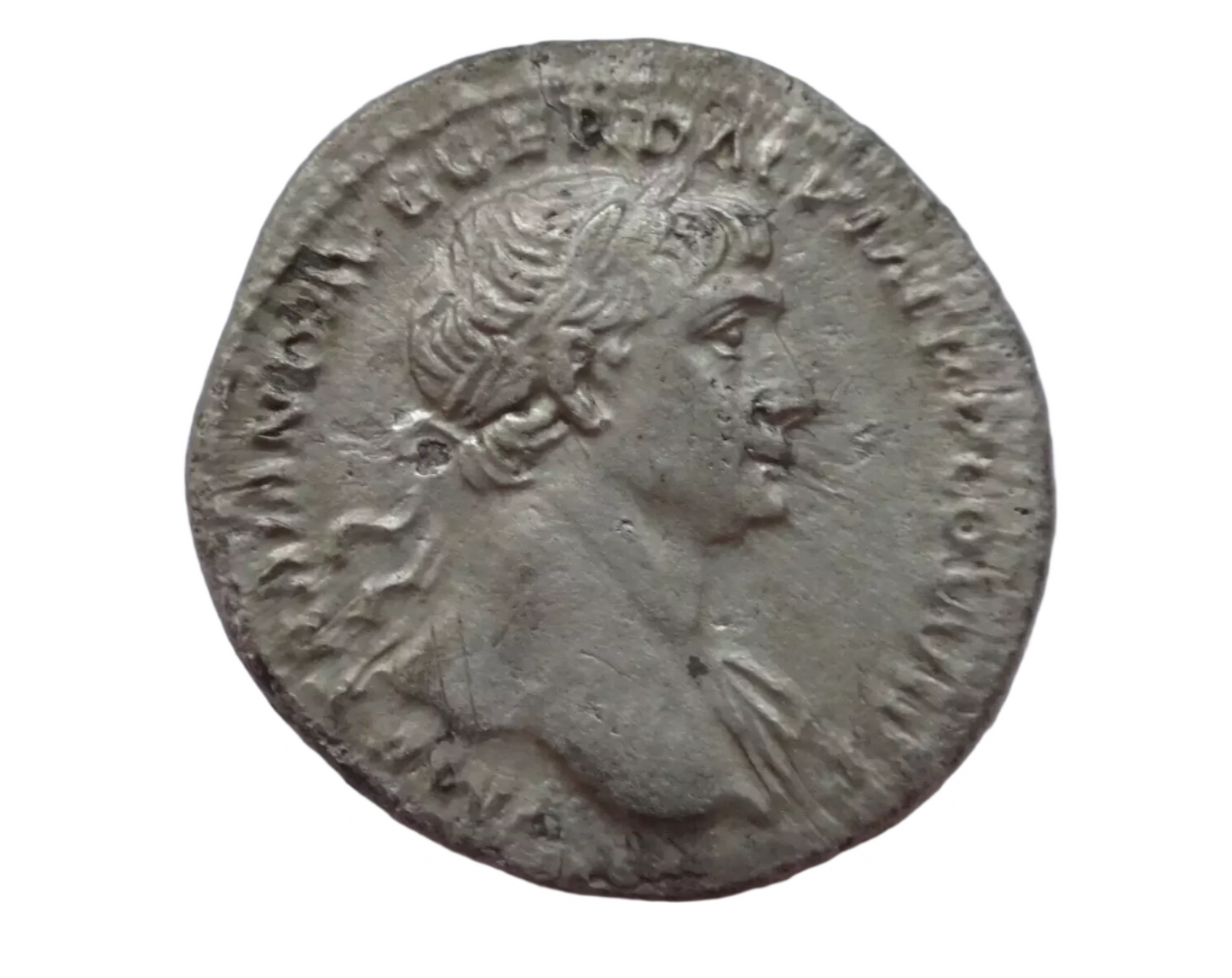 Trajan AD 98-117. AR Denarius