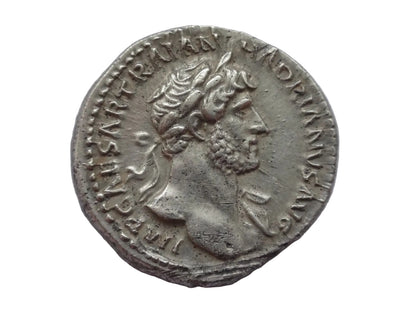 Hadrian AR Denarius, AD 117–138