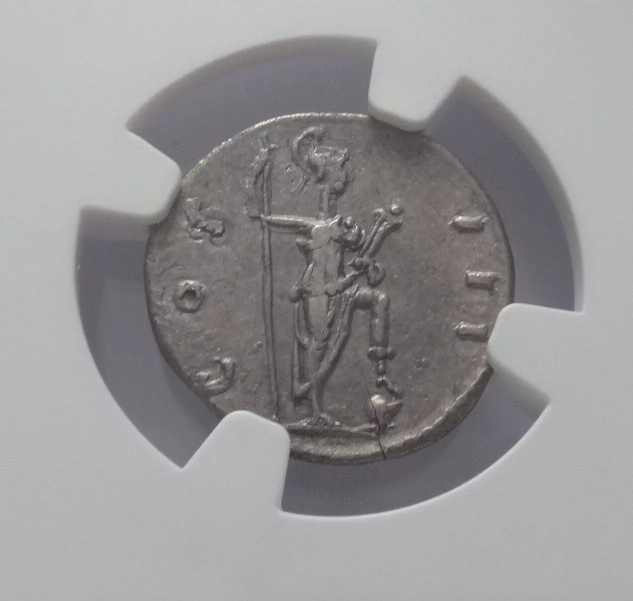 NGC Ch VF 5/5 - 3/5 Fine Style Hadrian, AD 117-138 AR Denarius, Very Rare!