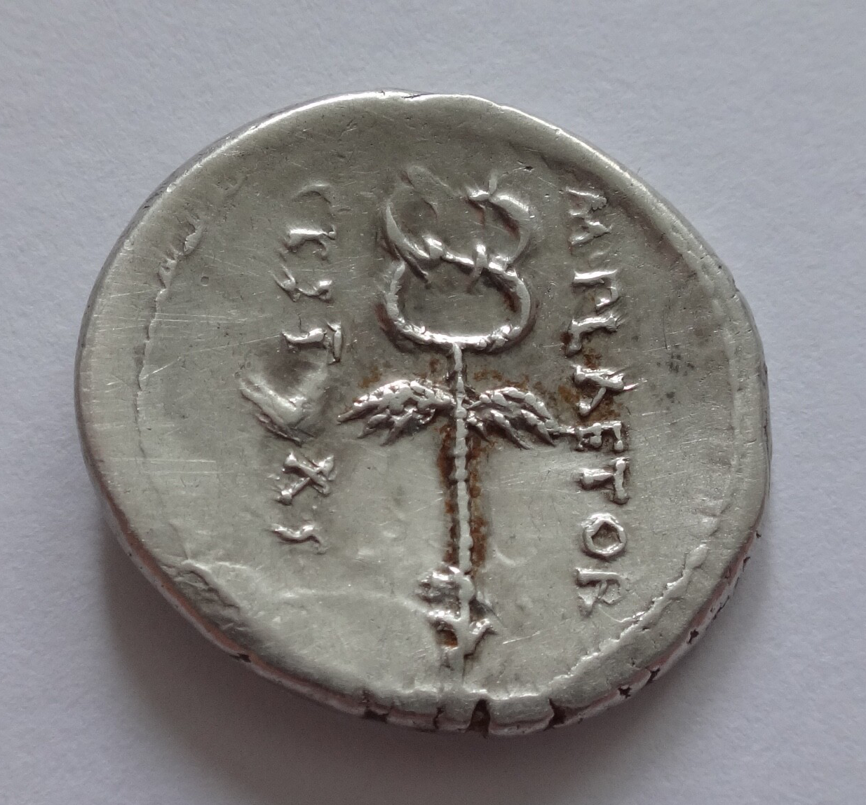 M. Plaetorius M. f. Cestianus AR Denarius.