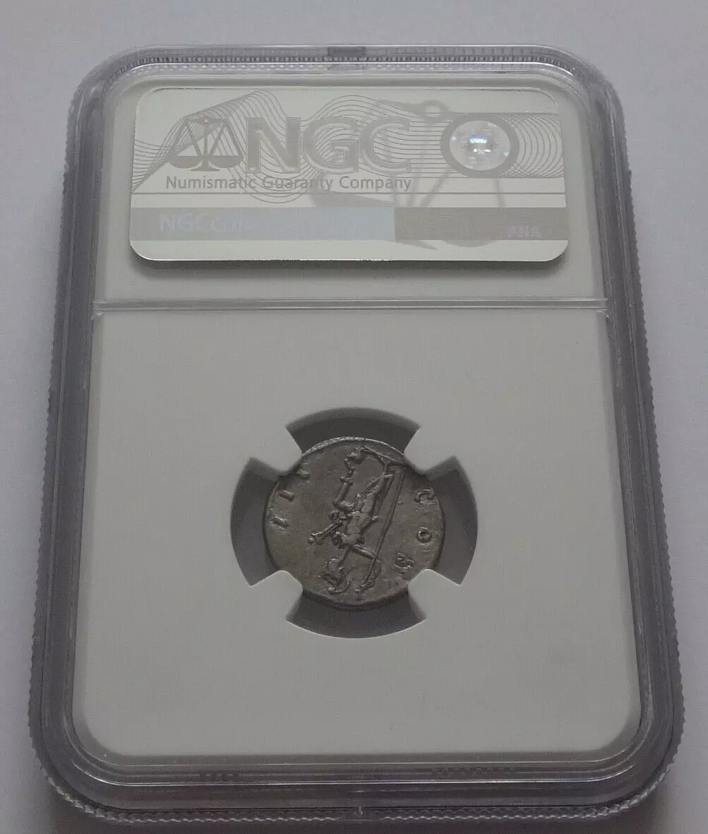 NGC Ch VF 5/5 - 3/5 Fine Style Hadrian, AD 117-138 AR Denarius, Very Rare!