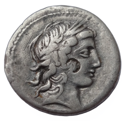 L. Censorinus. 82 BC. AR Denarius/