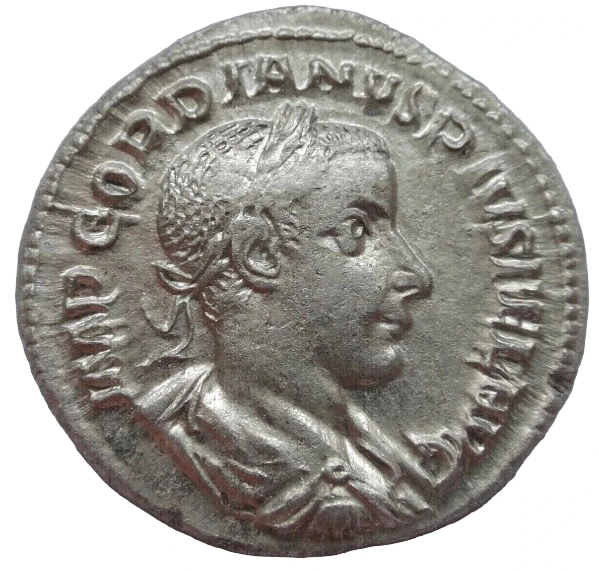 Gordian III, 238-244 AR Denarius.