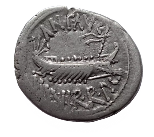 The Triumvirs. Mark Antony. Autumn 32-spring 31 BC. AR Denarius, Rome, LEG XX