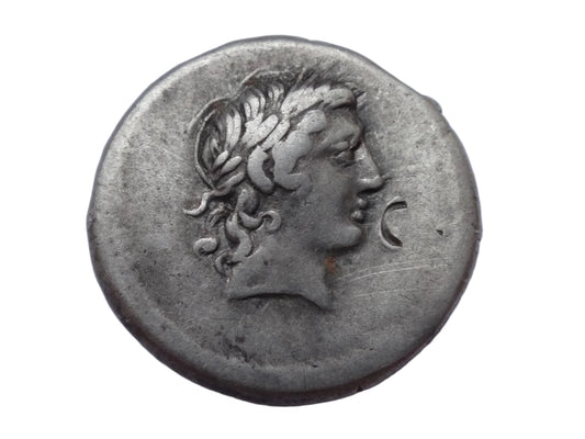L. Censorinus. 82 BC. AR Denarius.