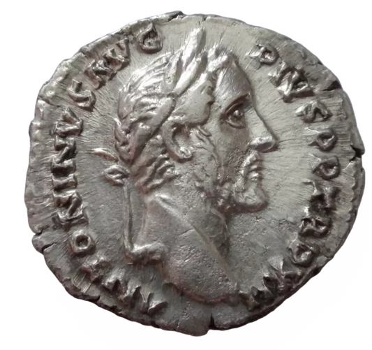 Antoninus Pius (AD 138-161). AR Denarius EF 2,93 g /19 mm. 1837