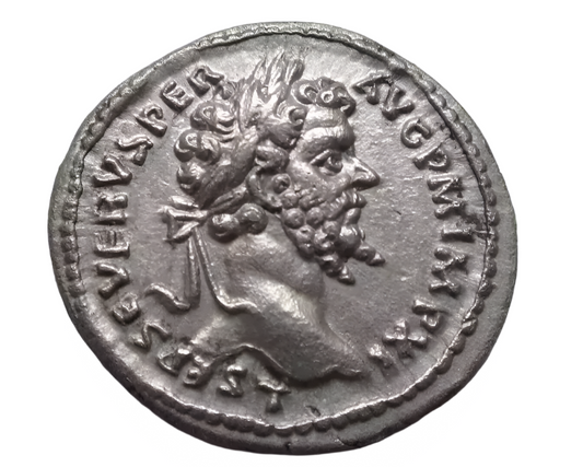 A Superb Denarius of SEPTIMIUS SEVERUS (193-211). minted in Laodicea ad Mare.