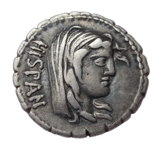A. Postumius A.f. Sp.n. Albinus. 81 BC. AR Serrate Denarius