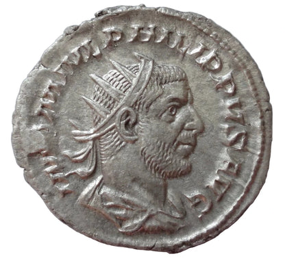 Philip I AR Antoninianus, Rome, AD 244–249