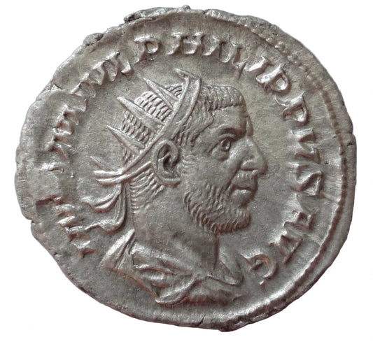 Philip I, (244-249 AD) Rome AR Antoninianus.