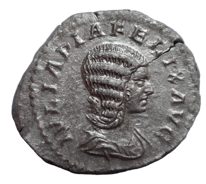 Julia Domna AR Denarius, AD 193–217