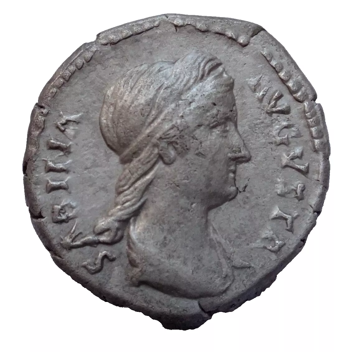 Sabina. Augusta, AD 128-136/7. AR Denarius. Rome mint.