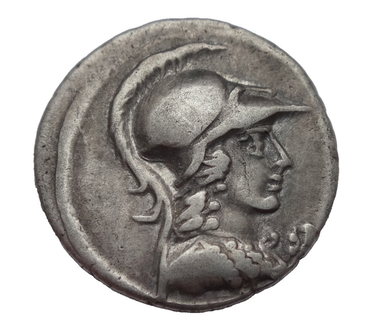 Roman Republic. C. Considius Paetus 46 BC, AR Denarius . Rome mint.