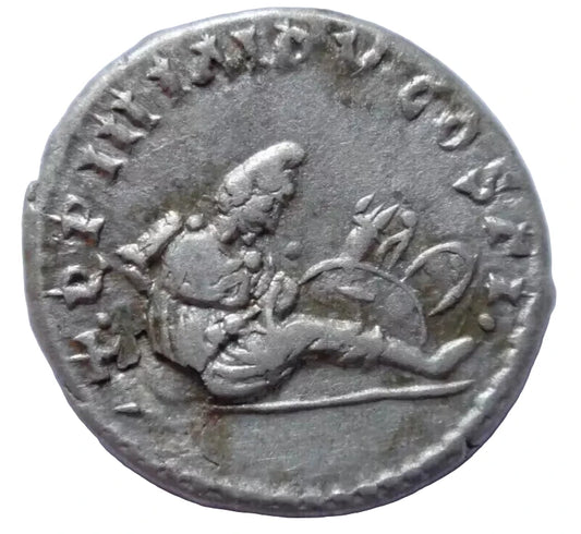 Septimius Severus AD 193-211. Emesa, Denarius AR.